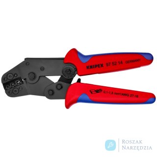 Szczypce do zagniatania 97 52 14 Krótka konstrukcja KNIPEX