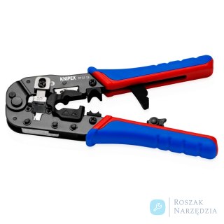 Szczypce do zagniatania złączy typu Western RJ45 97 51 13 KNIPEX