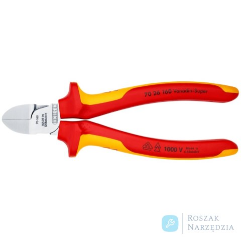 Szczypce tnące boczne 70 26 160 KNIPEX