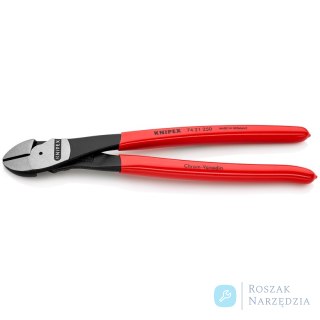 Szczypce tnące boczne o zwiększonym przełożeniu 74 21 250 KNIPEX