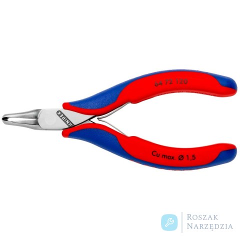 Szczypce tnące czołowe dla elektroników 64 72 120 KNIPEX