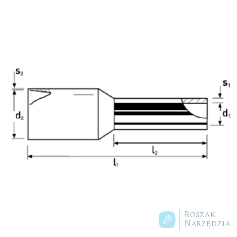 Tulejki kablowe z kołnierzem 97 99 352 200 szt. KNIPEX