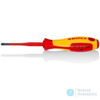 Wkrętak (Slim) do śrub z gniazdem PlusMinus 98 25 01 SLS Pozidriv® KNIPEX