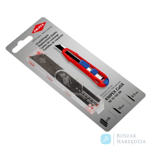 Zapasowe ostrze do 90 10 165 BK (10x) 90 10 165 E02 KNIPEX