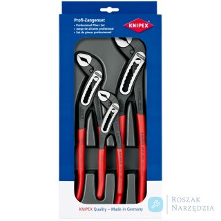 Zestaw szczypiec do rur KNIPEX Alligator® 00 20 09 V03 1 x 87 01 150, 1 x 87 01 250, 1 x 87 01 300 KNIPEX