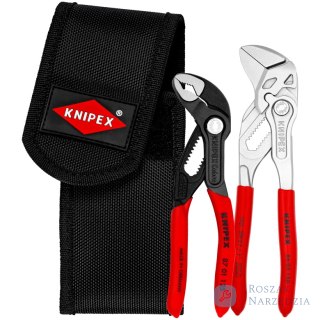 Zestaw szczypiec mini 00 20 72 V01 W etui na pasek 1 x 86 03 150, 1 x 87 01 125 KNIPEX