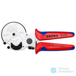 Obcinak do rur kompozytowych i z tworzyw sztucznych 90 25 25 KNIPEX