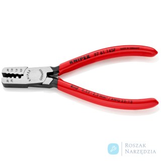 Szczypce do zagniatania tulejek kablowych 97 61 145 F KNIPEX