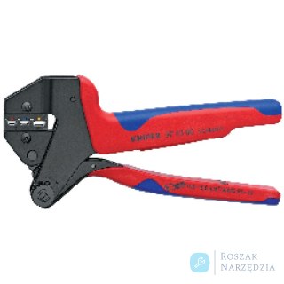 Szczypce do zagniatania typu Crimp System 97 43 06 Do wymiennych matryc zagniatających KNIPEX