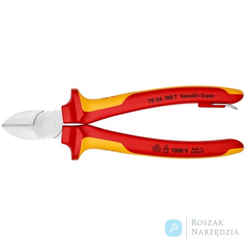 Szczypce tnące boczne 70 06 180 T KNIPEX