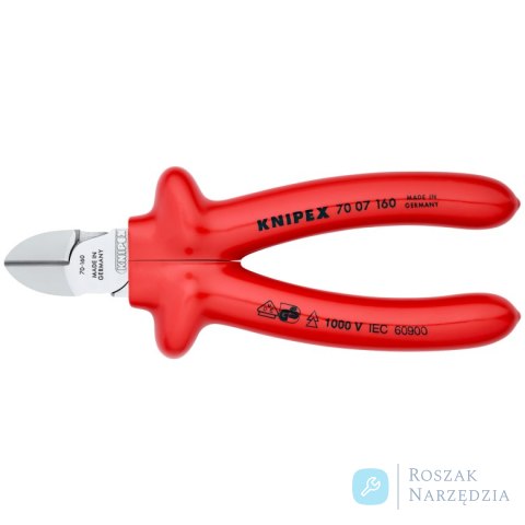 Szczypce tnące boczne 70 07 160 KNIPEX