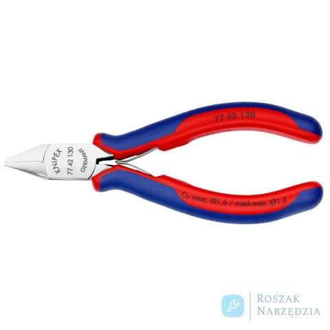 Szczypce tnące boczne dla elektroników 77 42 130 KNIPEX