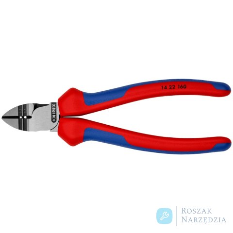 Szczypce tnące boczne do ściągania izolacji 14 22 160 KNIPEX