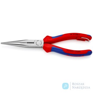 Szczypce tnące półokrągłe 26 12 200 T (wydłużone typu „bociani dziób") KNIPEX