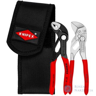 Zestaw szczypiec mini 00 20 72 V04 W etui na pasek 1 x 86 03 125, 1 x 87 01 125 KNIPEX