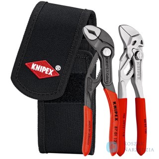 Zestaw szczypiec mini 00 20 72 V04 W etui na pasek 1 x 86 03 125, 1 x 87 01 125 KNIPEX