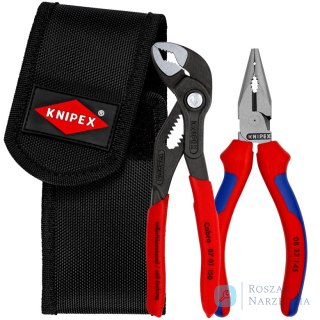 Zestaw szczypiec mini 00 20 72 V06 W etui na pasek 1 x 08 22 145, 1 x 87 01 150 KNIPEX