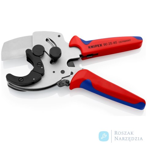 Obcinak do rur 90 25 40 Do rur kompozytowych i z tworzywa sztucznego KNIPEX Obcinak do rur 90 25 40 Do rur kompozytowych i z tworzywa sztucznego KNIPEX