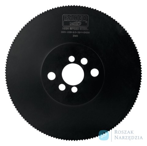 Tarcza pilarska HSS 200x2 mm, BW3 200z BAHCO