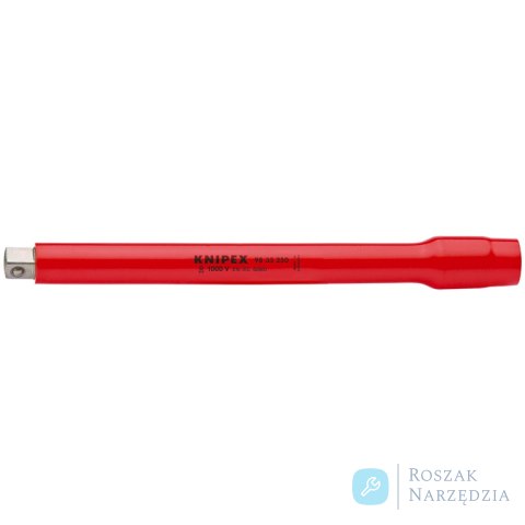 Przedłużacz 98 35 250 Z gniazdem/zabierakiem czworokątnym 3/8" KNIPEX Przedłużacz 98 35 250 Z gniazdem/zabierakiem czworokątnym 3/8" KNIPEX