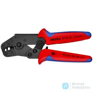 Szczypce do zagniatania 97 52 20 Krótka konstrukcja KNIPEX