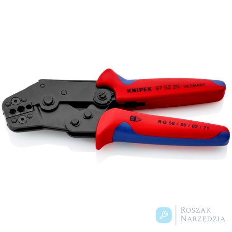 Szczypce do zagniatania 97 52 20 Krótka konstrukcja KNIPEX