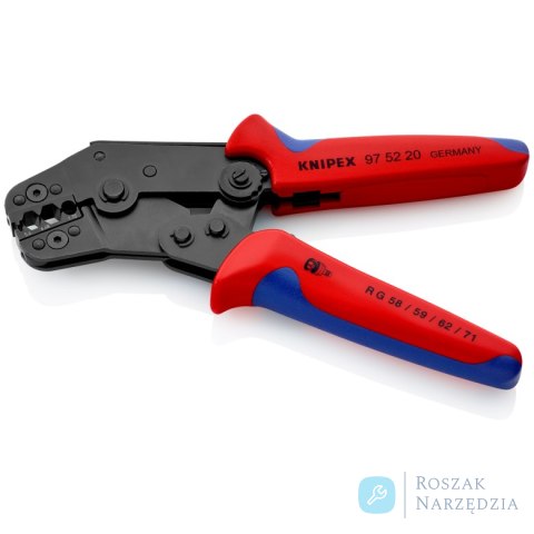 Szczypce do zagniatania 97 52 20 Krótka konstrukcja KNIPEX