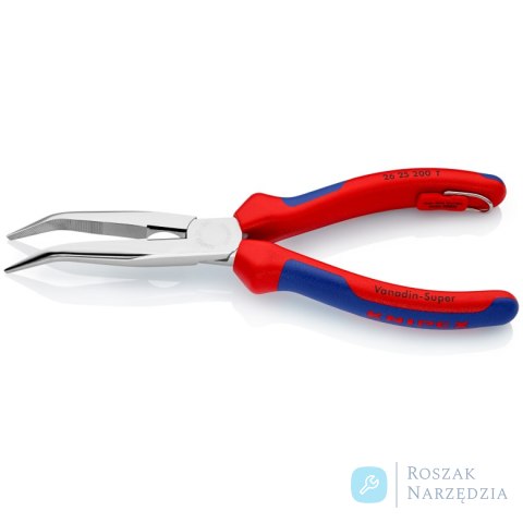 Szczypce tnące półokrągłe 26 25 200 T (wydłużone typu „bociani dziób") KNIPEX Szczypce tnące półokrągłe 26 25 200 T (wydłużone typu „bociani dziób") KNIPEX