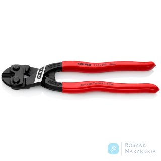 Wytrzymałe szczypce tnące KNIPEX CoBolt® 71 31 200 R Kompaktowe szczypce tnące przegubowe KNIPEX