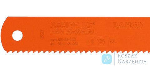 Brzeszczot maszynowy bimetaliczny Sandflex 500x45x2.25 mm 6 Z/Cal BAHCO