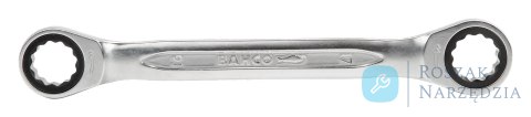 Klucz oczkowy dwustronny z grzechotką 12x13 mm BAHCO Klucz oczkowy dwustronny z grzechotką 12x13 mm BAHCO
