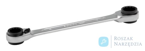 Klucz nasadowy z grzechotką 4 rozmiary 21x22x24x27 mm BAHCO Klucz nasadowy z grzechotką 4 rozmiary 21x22x24x27 mm BAHCO