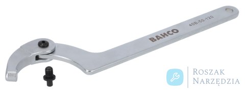 Klucz hakowy przegubowy 165-230 mm z czopem 10 mm BAHCO