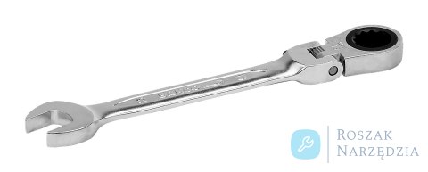 Klucz płasko-oczkowy z grzechotką uchylną 19 mm BAHCO