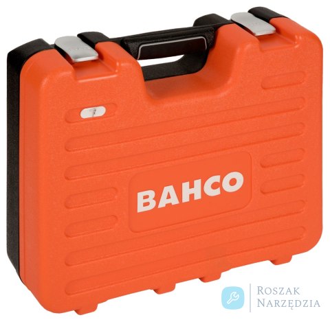 Zestaw narzędziowy z nasadkami 1/4" i 1/2" oraz kluczami płasko-oczkowymi, 91 elementów BAHCO