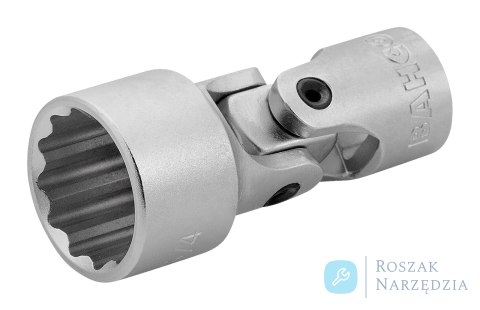 Nasadka 3/8" 12-kątna uchylna 9/16" cienkościenna BAHCO