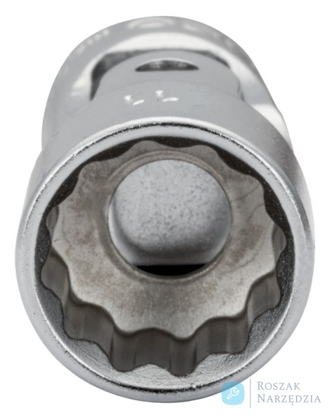 Nasadka uchylna 1/4" 12-kątna 12 mm cienkościenna BAHCO Nasadka uchylna 1/4" 12-kątna 12 mm cienkościenna BAHCO