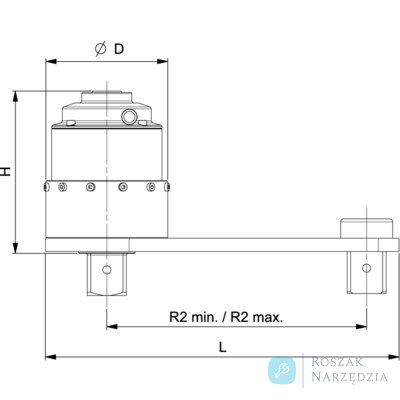 Wzmacniacz momentu 3400 Nm 5:1 BAHCO