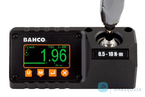 Tester momentu obrotowego 0.5-10 Nm z interfejsem Micro-USB BAHCO
