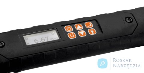 Wkrętak dynamometryczny elektroniczny 0.45-9 Nm, z pomiarem kąta, z gniazdem 1/4" TAS14H09 BAHCO