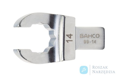 Końcówka wtykowa 9x12 mm oczkowa-otwarta 1/2" BAHCO