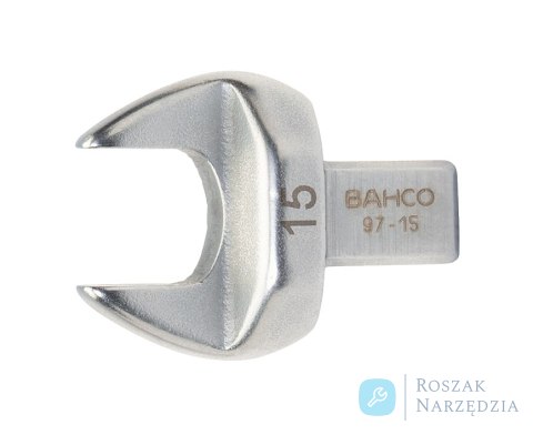 Końcówka wtykowa 9x12 mm płaska 16 mm BAHCO