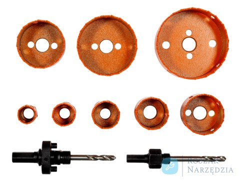 Otwornica bimetaliczna Sandflex Zestaw 20 mm-76 mm - 10 szt. BAHCO