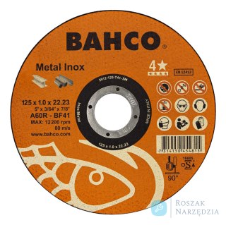 Tarcza do cięcia metalu 115x2.5mm BAHCO (25 szt.)