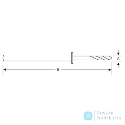 Wiertło prowadzące do uchwytów Quick-Eject z końcówką węglikową 6.35mm BAHCO