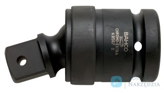 Przegub udarowy kwadrat 1'' długość 124mm BAHCO