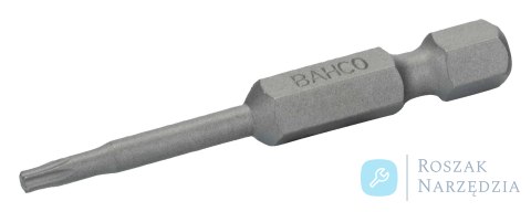 Bit 1/4" do śrub TORX T27x50 mm, 5 szt. BAHCO Bit 1/4" do śrub TORX T27x50 mm, 5 szt. BAHCO