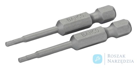 Bit 1/4" do śrub imbusowych 8x50 mm, 2 szt. BAHCO Bit 1/4" do śrub imbusowych 8x50 mm, 2 szt. BAHCO