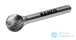 Pilnik obrotowy węglikowy kulisty Ø9,6 mm, trzpień Ø6 mm, 21 zębów BAHCO