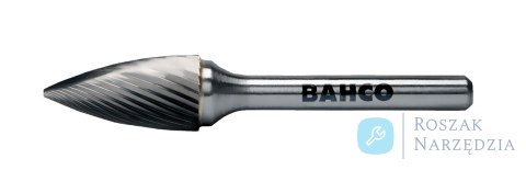 Frezy obrotowe węglikowe łukowe ostro zakończone 12 mm x 25 mm - Ø8 mm, 24 zęby BAHCO